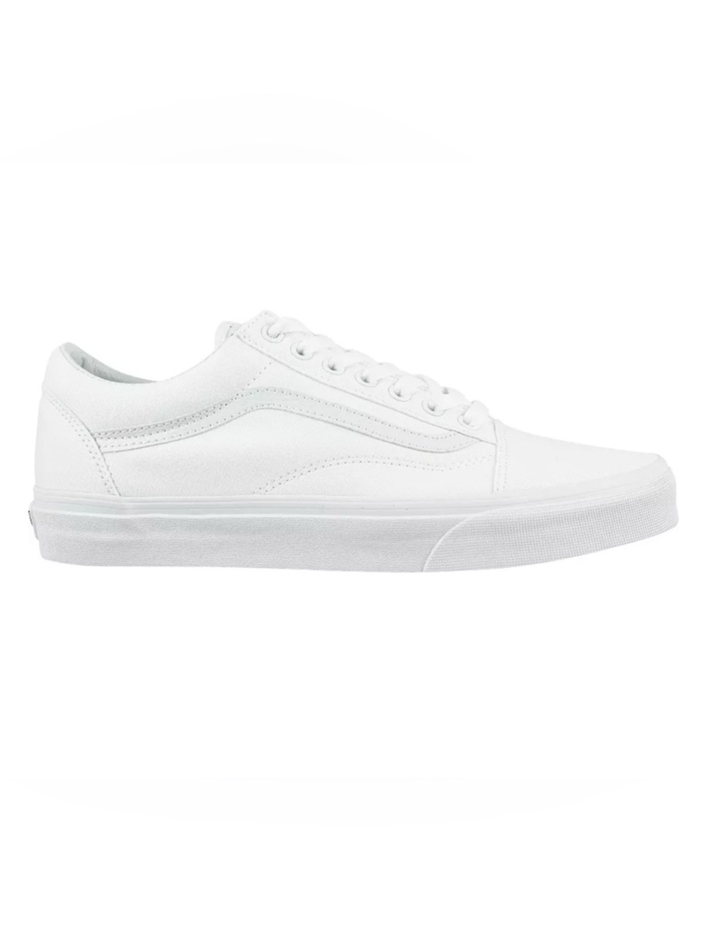 Vans White Interior Low-Top Sneaker (Women 9)